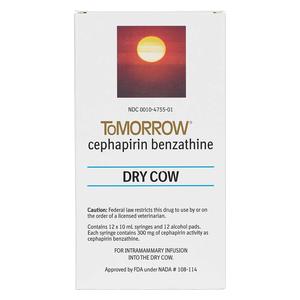 Tomorrow (Cephapirin Benzathine) Dry Cow Mastitis Treatment Boehringer Ingelheim